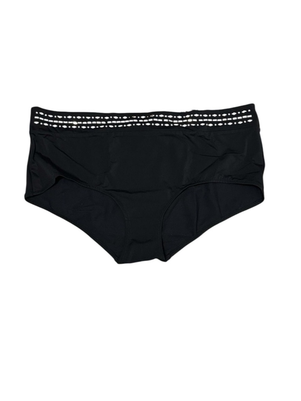 Swimsuits For All Swim Brief Black Embellished Gold NEW Size 20